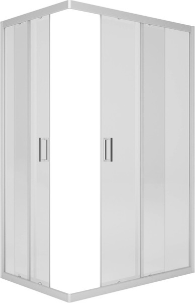 Изображение товара Душевой уголок МетаКам City Trend Pro Grey 120x80x185 (без поддона)