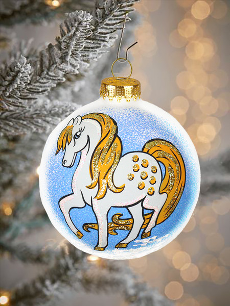 Изображение товара Шар новогодний Декарт 8Ш0107