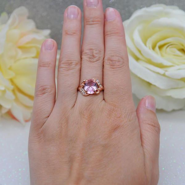 Изображение товара Кольцо Wolves Розовая мечта 1698 (р.19)