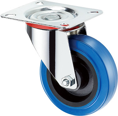 Изображение товара Опора колесная для тележки складской Ronel SRCL 63 (синий)