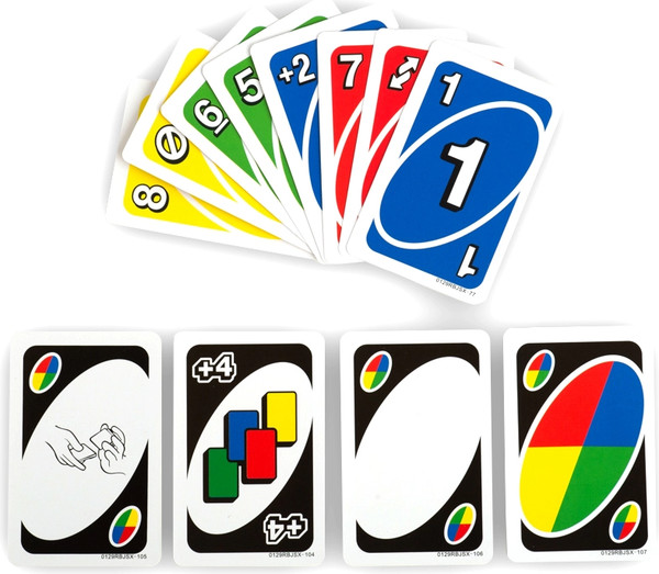 Изображение товара Настольная игра Mattel Уно. Uno / 0129RBJSX