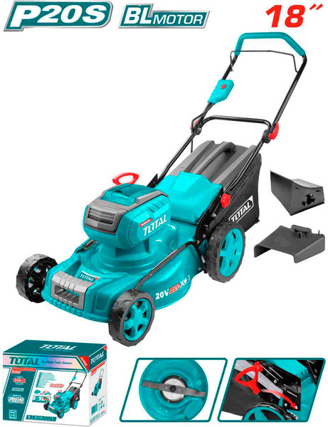 Изображение товара Газонокосилка аккумуляторная TOTAL TLMLI20185