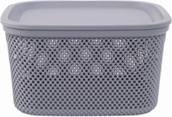 Изображение товара Корзина для хранения Hobby Life Nickel HL041287GR (серый)