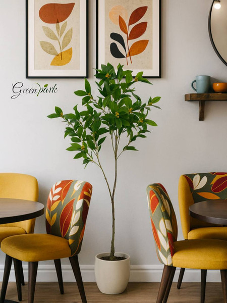 Изображение товара Искусственное растение GreenPark Дерево лавр благородное цветущее / GP-035/165