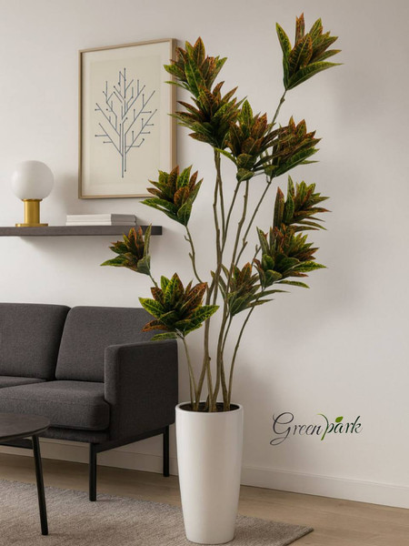 Изображение товара Искусственное растение GreenPark Кодиеум кротон / GP-042/150