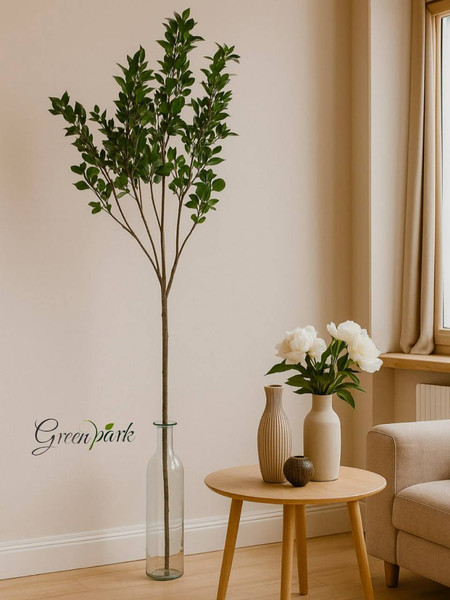 Изображение товара Искусственное растение GreenPark Ветка фикуса микрокарпа моклейм мокламе / GP-045/160