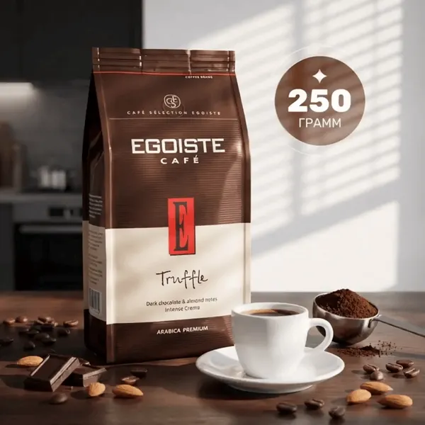 Изображение товара Кофе молотый Egoiste Truffle (250г)