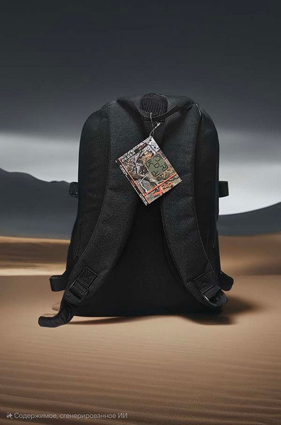 Изображение товара Рюкзак туристический Ordka Satchel EQ total black 1700 RDK