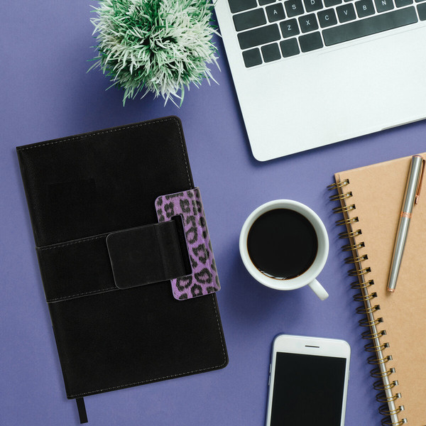 Изображение товара Ежедневник Brauberg Safari. Leopard / 116593 (160л, фиолетовый)