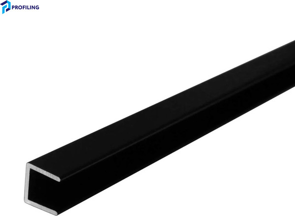 Изображение товара Профиль декоративный Profiling П-образный П-10х10 (2.7м, черный матовый)