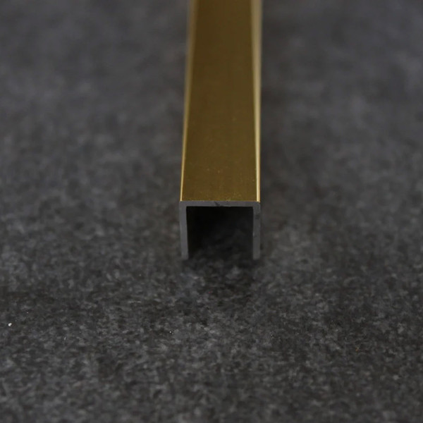 Изображение товара Профиль декоративный Profiling П-образный П-10х10 (2.7м, золото глянец)