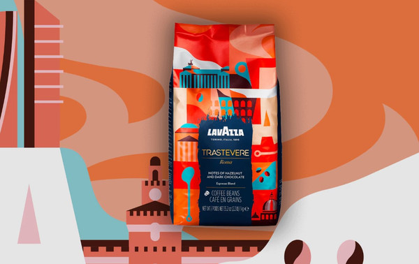 Изображение товара Кофе в зернах Lavazza Tales of Italy Trastevere Espresso Blend (1кг)