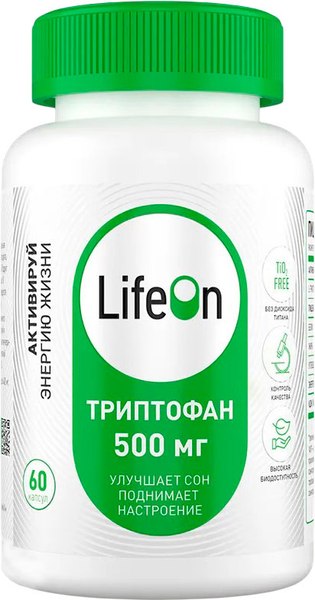 Изображение товара L-триптофан LifeON 60 капсул