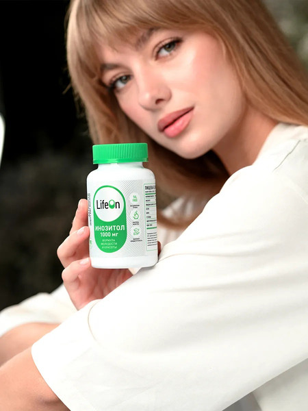 Изображение товара Витамин LifeON Инозитол (90 капсул)