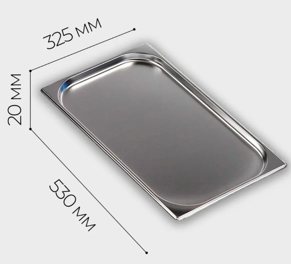 Изображение товара Гастроемкость MACO 1/1 Н-20 E1120