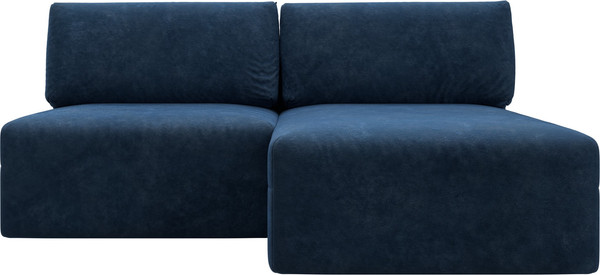 Изображение товара Диван угловой Лига Диванов Лига-060 НПБ угол универсальный / 129510 (велюр Brut 11 синий)