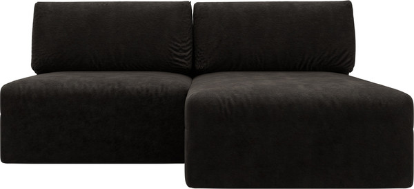 Изображение товара Диван угловой Лига Диванов Лига-060 НПБ угол универсальный / 129511 (велюр Brut 17 коричневый)