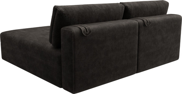 Изображение товара Диван угловой Лига Диванов Лига-060 НПБ угол универсальный / 129511 (велюр Brut 17 коричневый)