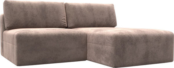 Изображение товара Диван угловой Лига Диванов Лига-060 НПБ угол универсальный / 129494 (велюр Tower 05 бежевый)