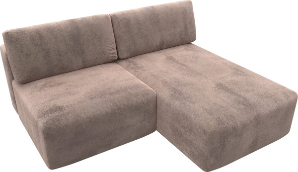 Изображение товара Диван угловой Лига Диванов Лига-060 НПБ угол универсальный / 129494 (велюр Tower 05 бежевый)