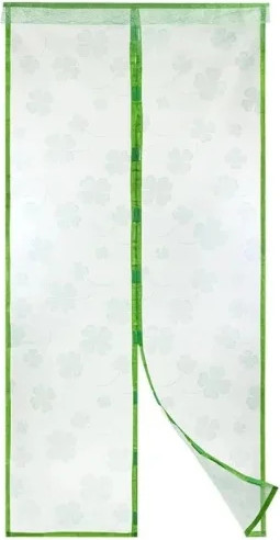 Изображение товара Москитная сетка на дверь Рыжий кот Капутомоскито Клевер / 311272 (белый)