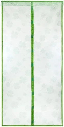 Изображение товара Москитная сетка на дверь Рыжий кот Капутомоскито Клевер / 311272 (белый)