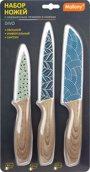 Изображение товара Набор ножей Mallony Divo / 108293