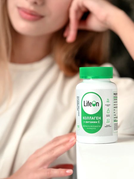 Изображение товара Коллаген LifeON С Витамином С (155 капсул)