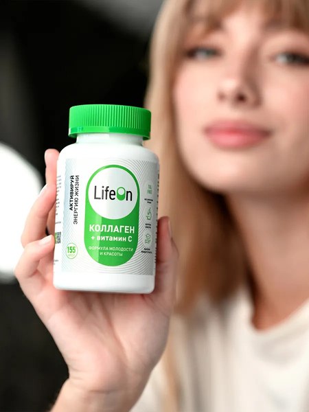 Изображение товара Коллаген LifeON С Витамином С (155 капсул)