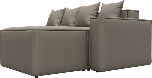 Изображение товара Диван угловой Лига Диванов Лига-063 угол правый / 129788 (экокожа Grifon 04 бежевый)