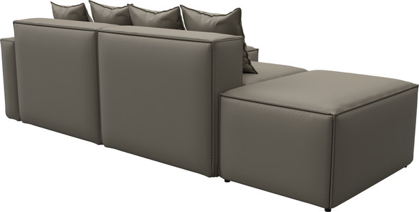 Изображение товара Диван угловой Лига Диванов Лига-063 угол правый / 129788 (экокожа Grifon 04 бежевый)