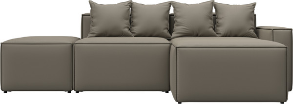 Изображение товара Диван угловой Лига Диванов Лига-063 угол правый / 129788 (экокожа Grifon 04 бежевый)