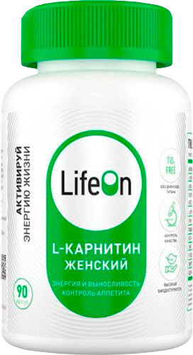 Изображение товара L-карнитин LifeON Women (90 капсул)