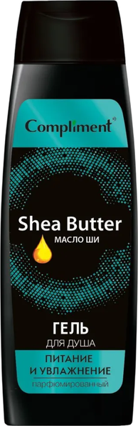 Изображение товара Гель для душа Compliment Питание и увлажнение с маслом ши (400мл)