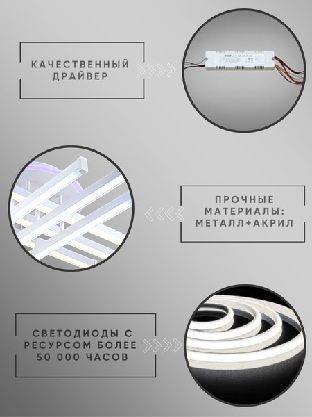 Изображение товара Люстра Aitin-Pro YH1036/6A (белый MCD)