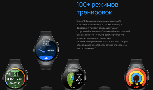 Изображение товара Умные часы Huawei Watch 5 42mm SOC-AL00 / 55020EVR (белый ремешок)