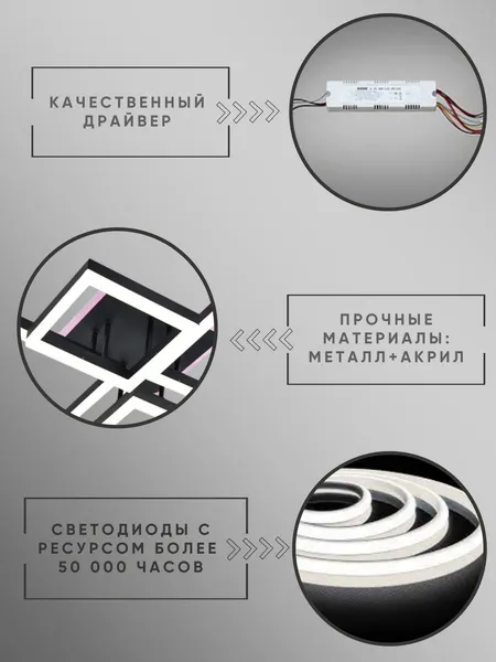 Изображение товара Люстра Aitin-Pro H73060/2+2C