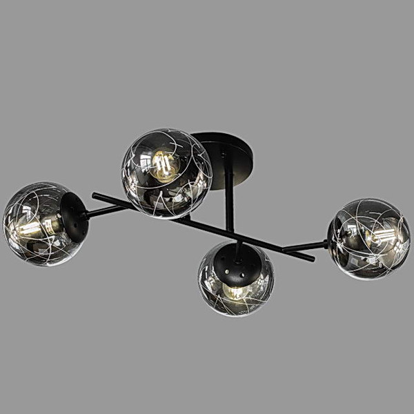 Изображение товара Люстра Aitin-Pro НПБ 02-4x40-101 / 8453/4 (черный)