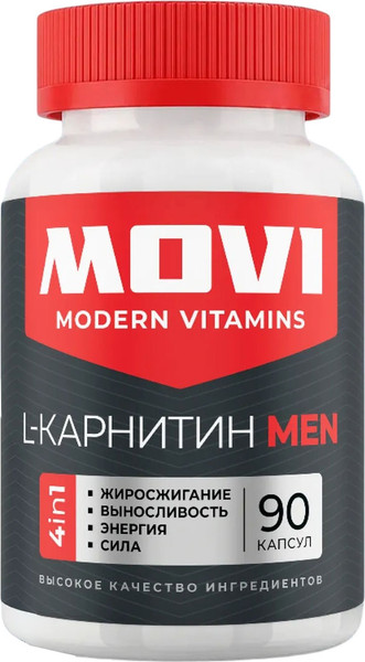 Изображение товара L-карнитин Movi Men (90 капсул)