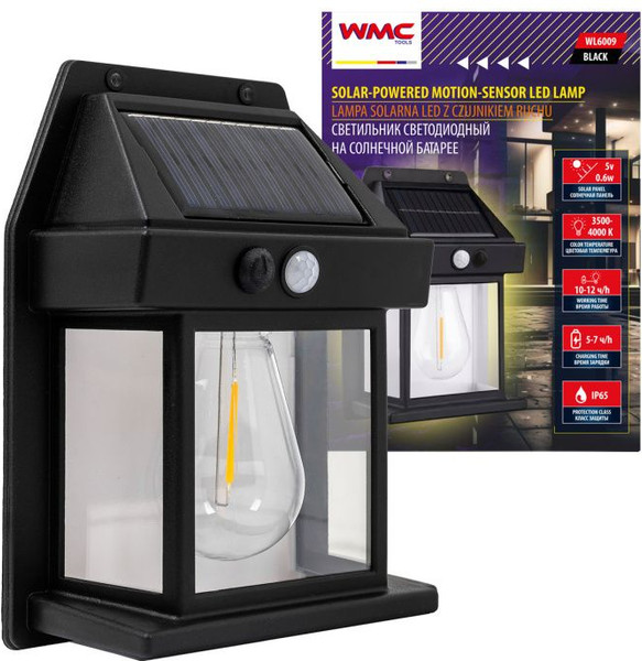 Изображение товара Набор бра уличных WMC Tools WMC-WL6009 (62116), (3шт, черный)