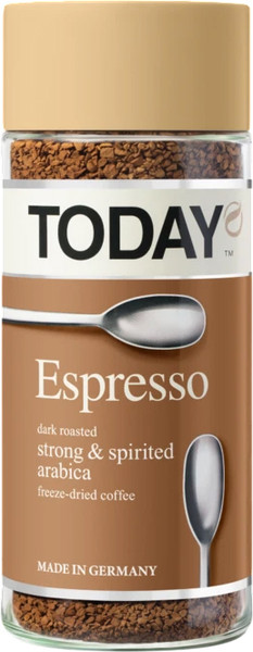 Изображение товара Кофе растворимый Today Espresso (95г)