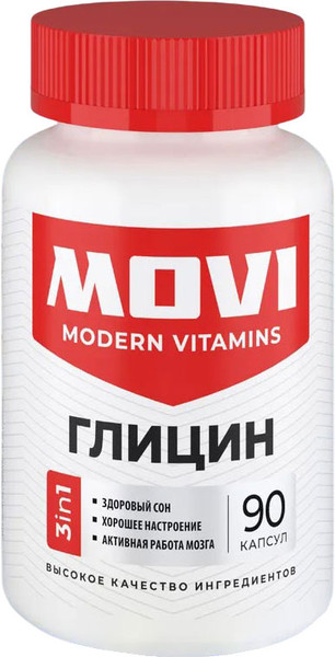 Изображение товара Глицин Movi 1200 мг (90 капсул)