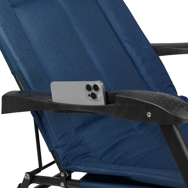 Изображение товара Складной шезлонг WMC Tools WMC-FG-HY-8000B-Z (59944), (синий)