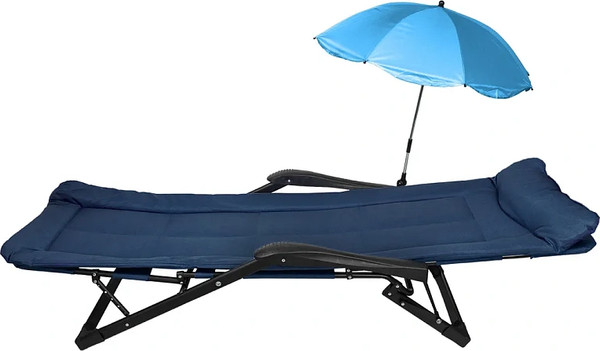 Изображение товара Складной шезлонг WMC Tools WMC-FG-HY-8000B-Z (59944), (синий)