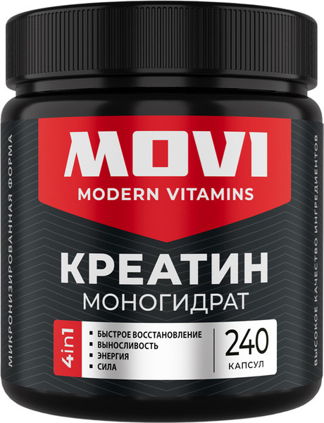 Изображение товара Креатин Movi 240 капсул