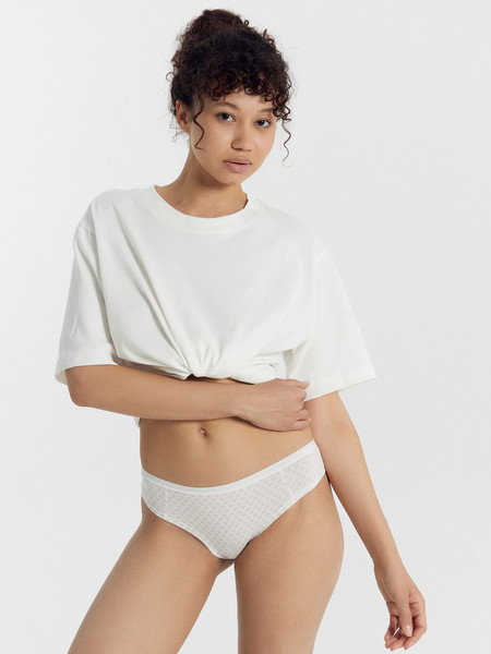 Изображение товара Трусы женские Mark Formelle 412246H (р.98, мелкий узор на белом)