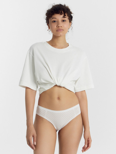 Изображение товара Трусы женские Mark Formelle 412246H (р.98, мелкий узор на белом)