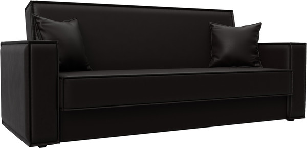 Изображение товара Диван Лига Диванов Куба / 127450 (экокожа Grifon 12 коричневый)