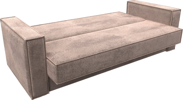 Изображение товара Диван Лига Диванов Куба / 127455 (велюр Tower 05 бежевый)