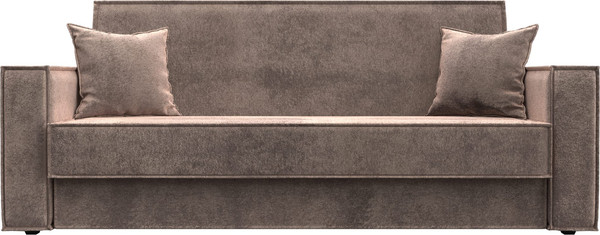 Изображение товара Диван Лига Диванов Куба / 127455 (велюр Tower 05 бежевый)